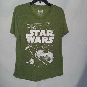 Star Wars XL Khaki Grahic tee